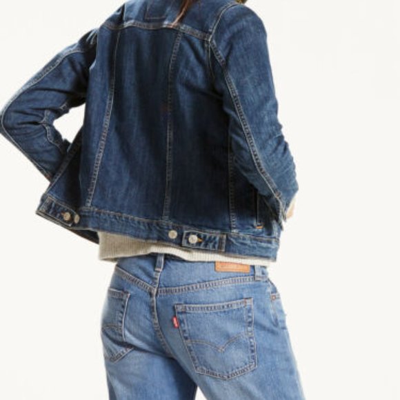 Levis Denim Trucker Jacket - S - Picture 4 of 6